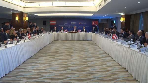 Türkiye ile Avusturya arasında İş Konseyi Yuvarlak Masa Toplantısı yapıldı