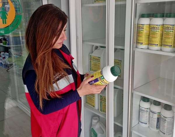 Aslanapa'da bitki koruma ürünleri denetimleri