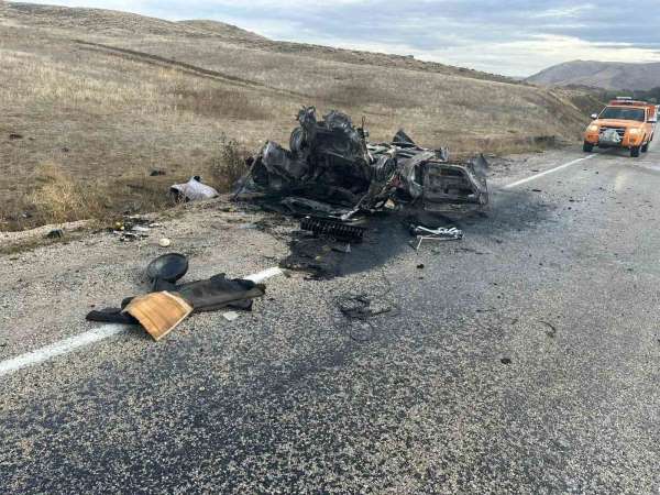 Bayburt'ta trafik kazası: 1 ölü