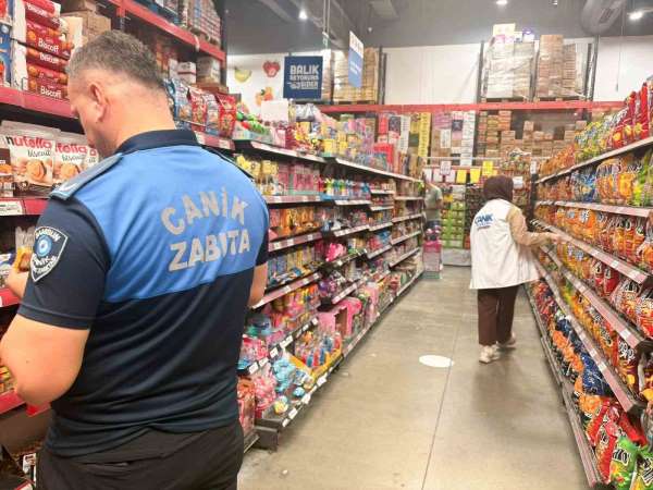 Canik'te grosmarketler mercek altında