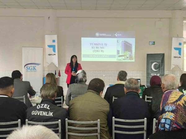 Manisa İŞKUR'dan, vatandaşlara bilgilendirme toplantısı