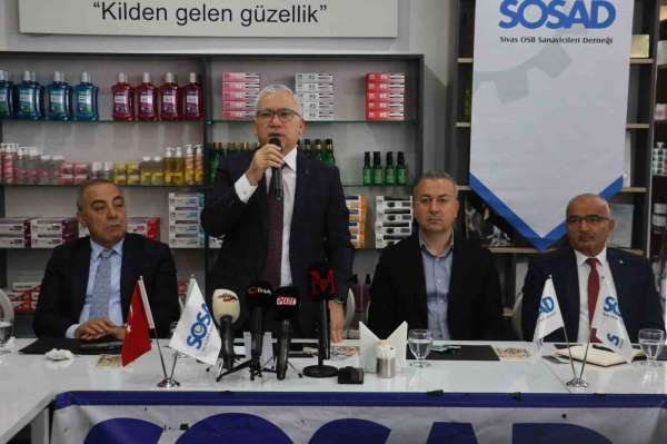 Sivas Organize Sanayi Bölgesi'nde doluluk oranı yüzde 99'a ulaştı