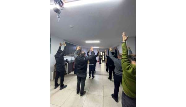 Düzce'de esnafa sabah sporu