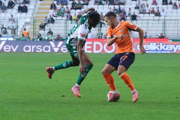 Konyaspor ile Başakşehir FK 31. randevuda