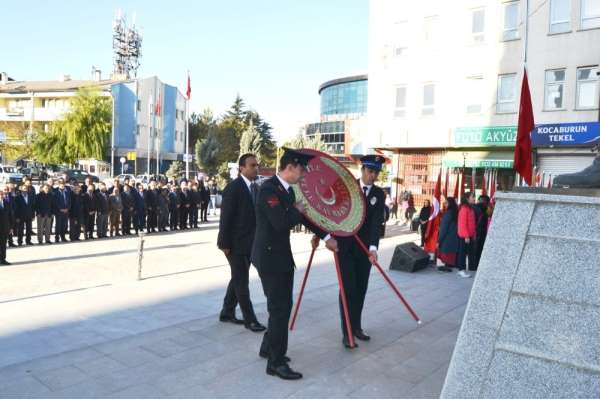 Kulu'da, Atatürk ölümünün 81. yıl dönümünde törenle anıldı 