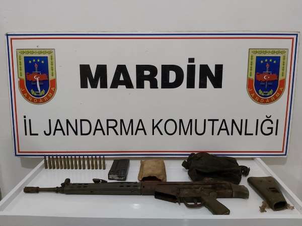 Mardin'de teröristlere ait mühimmat ele geçirildi 