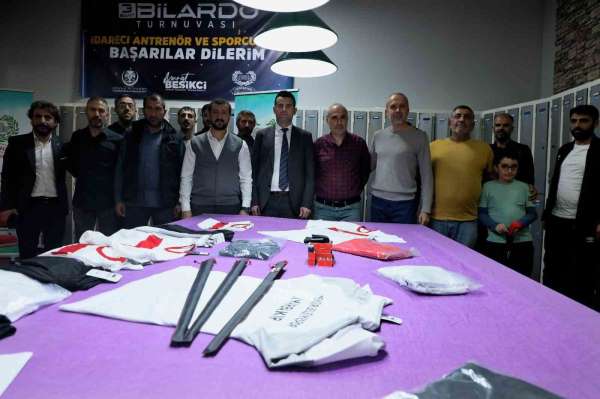 Diyarbakır'da sporculara malzeme desteği