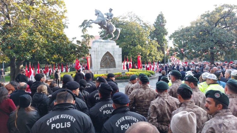 Samsun'da 10 Kasım Atatürk'ü Anma Günü