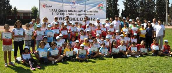 IAAF'tan Türkiye Çocuk Atletizmi Projesine büyük övgü