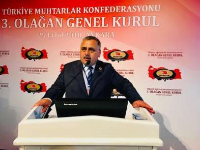 Türkiye Muhtarlar Konfederasyonu Genel Başkanı Aktürk: '1130 sayılı karar sadece