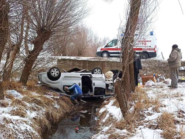 Buzlanma kazaya neden oldu: 6 yaralı - Sivas haber
