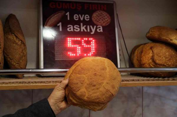 Gümüşhane'de 'askıda digital ekmek' uygulaması - Gümüşhane haber
