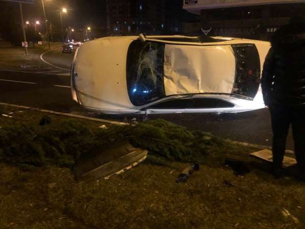 Nevşehir'de yeni yılın ilk kazasında 2 kişi yaralandı - Nevşehir haber