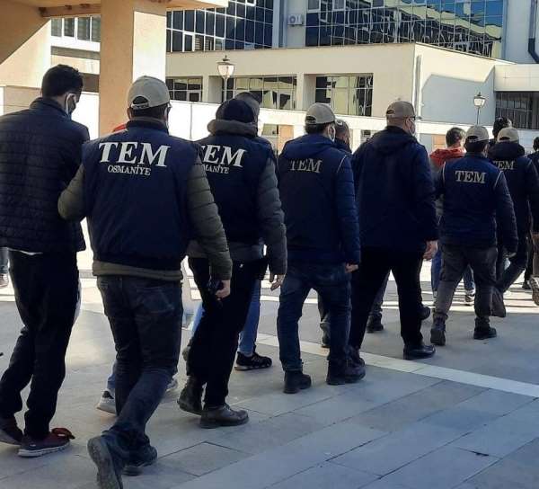 Osmaniye merkezli 5 ilde terör operasyonu: 5 kişi tutuklandı - Osmaniye haber