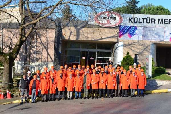 Kdz. Ereğli'deki Köy Muhtarları ERDEMİR'i gezdi