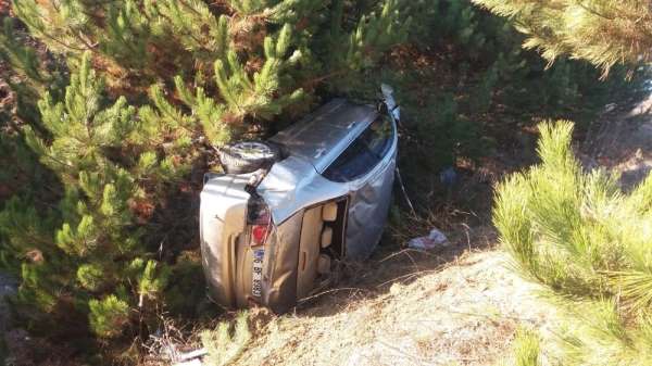 Pazarlar'da trafik kazası: 3 yaralı