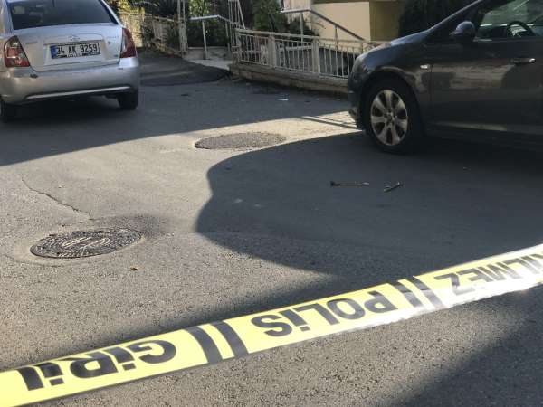 Sarıyer'de genç kadının dehşeti yaşadığı silahlı saldırı kamerada