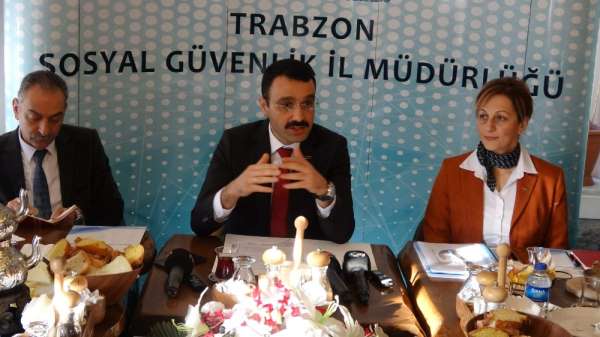SGK Trabzon İl Müdürü Erdem Akbay basınla buluştu