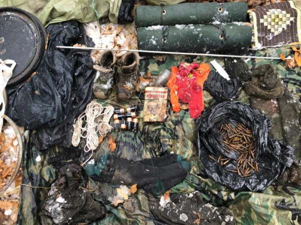 Bingöl'de terör örgütüne ait mühimmatlar ele geçirildi 