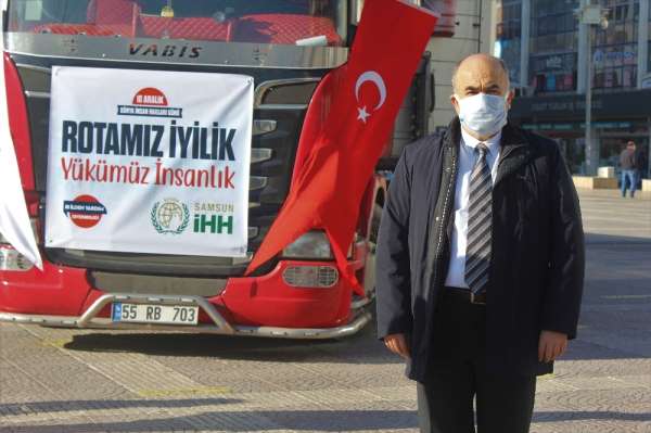 Samsun'dan Suriye'ye yardım eli 