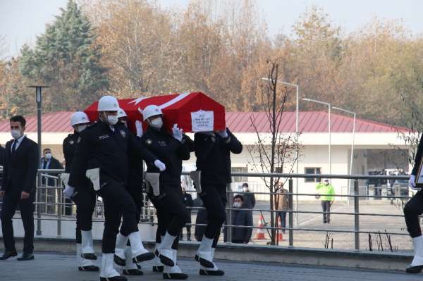 Şehit polis memuru Metin Gülmez son yolculuğuna uğurlandı