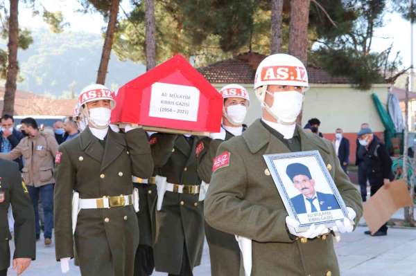 Amasyalı Kıbrıs gazisi Ali Mülayim son yolculuğuna uğurlandı