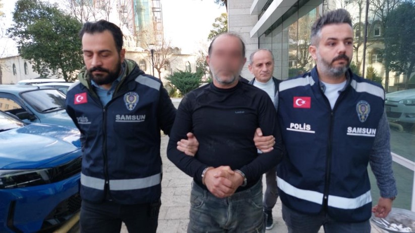 Samsun'da 2 kardeşi miras yüzünden vuran enişte adliyeye sevk edildi