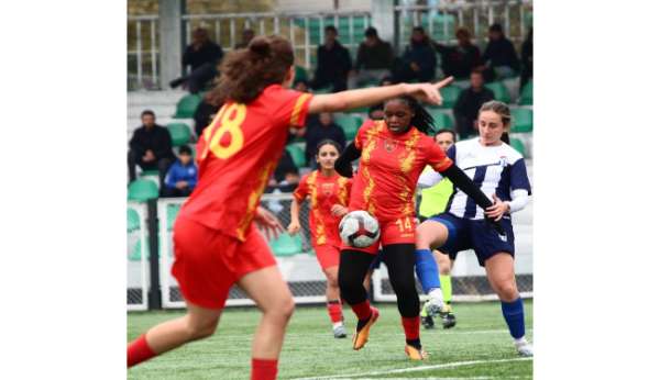 Kayseri Kadın Futbol Takımı 16 puan topladı