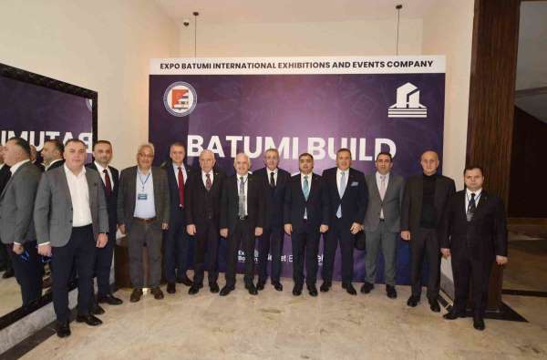 Samsun TSO heyeti, Batumi Build 2024 Fuarı'nda