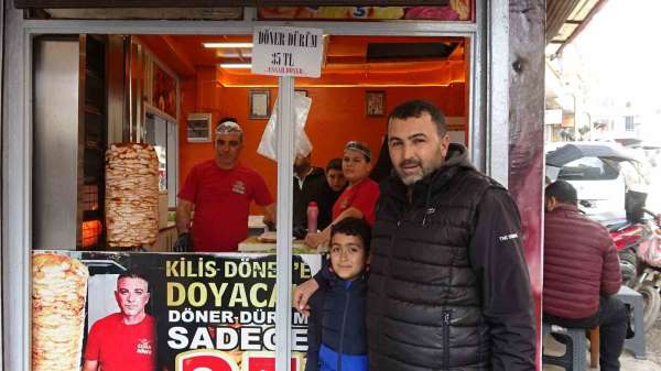 Döner 30 liraya düştü: Kilis'te esnaftan indirim akımı