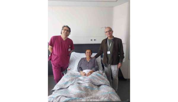 Hipofiz tümörü yüzünden gözünü kaybediyordu