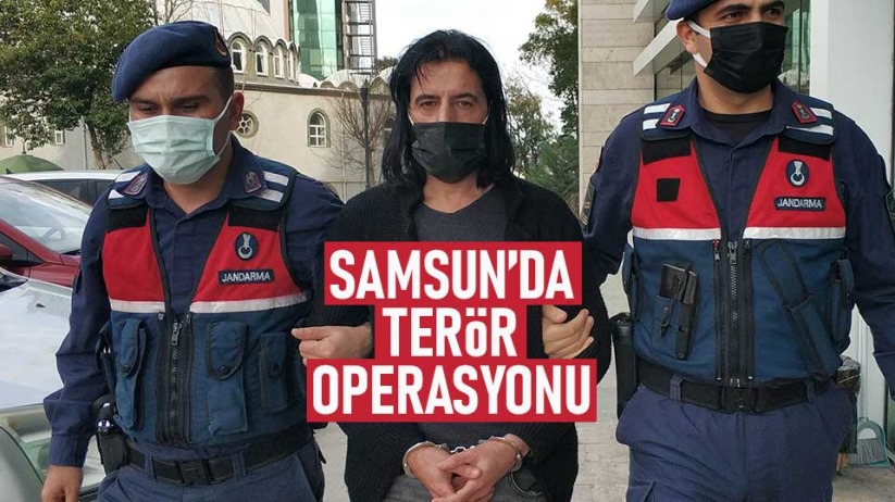 Samsun'da terör operasyonu