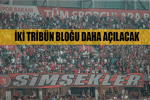 Samsunspor Galatasaray Maçı İçin İki Tribün Bloku Daha Açılacak