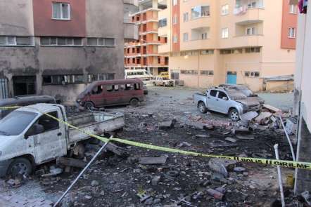 Trabzon'da patlamanın boyutu gün ağarınca ortaya çıktı 