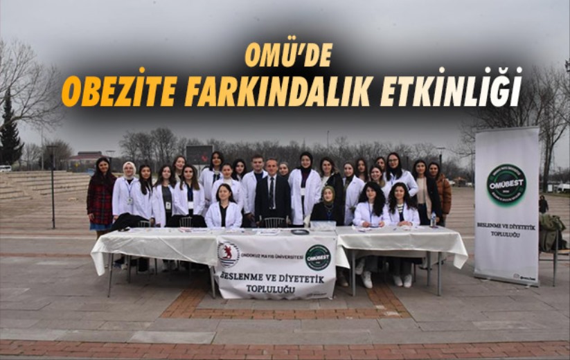 OMÜ'de obezite farkındalık etkinliği