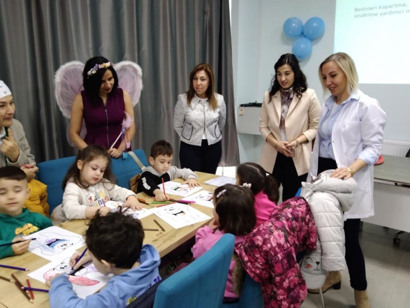 Samsun'da anaokullarında 'Diş Sağlığına Yolculuk'