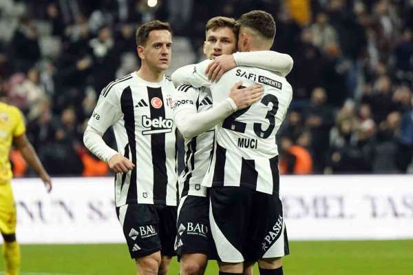 Beşiktaş sahasında 6 maçtır kaybetmiyor