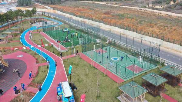 Tuzla'da İçmeler Spor Parkı hizmete açıldı