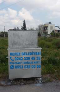 Kepez'den 'Whatsapp Temizlik Hattı' 