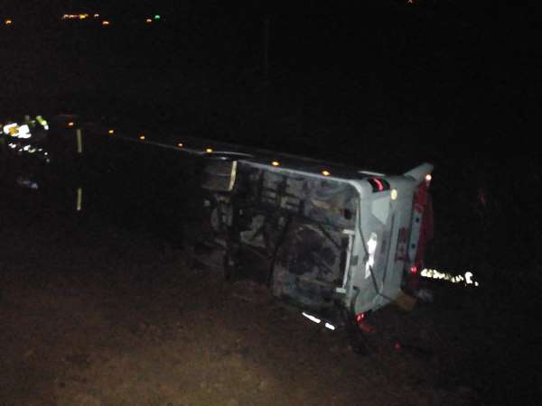 Sivas'ta otobüs kazası: Çok sayıda yaralı var
