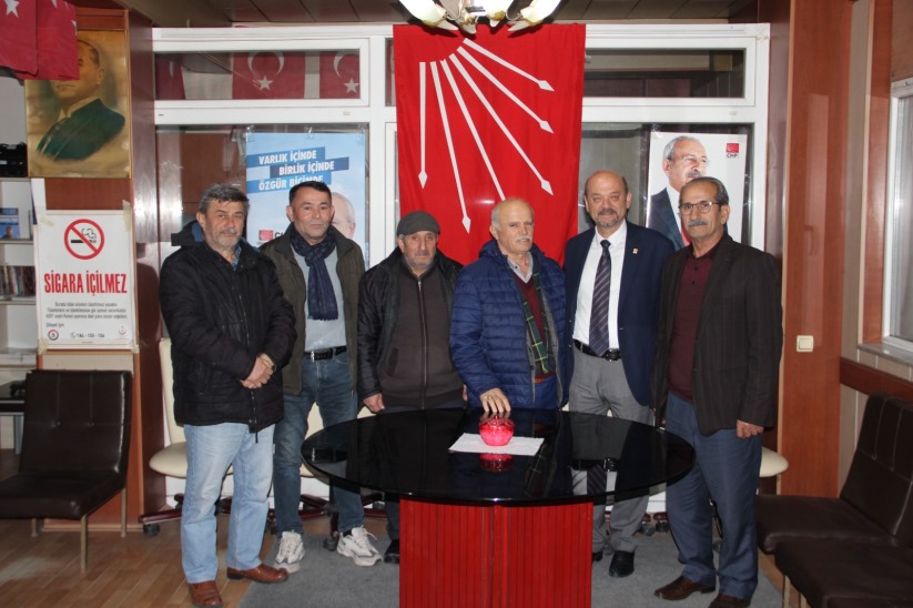 CHP Samsun Milletvekili Aday Adayı Hayati Tosun ziyaretlerini sürdürüyor