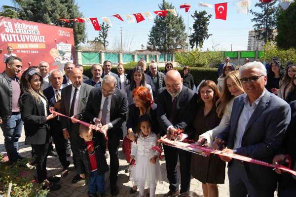 Tarsus'a bir okuma salonu, kreş ve kütüphane daha kazandırıldı