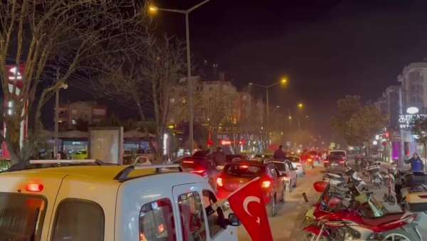 Bursa'da Dünya kupası coşkusu