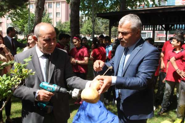 Su kabakları kuş yuvasına dönüştü