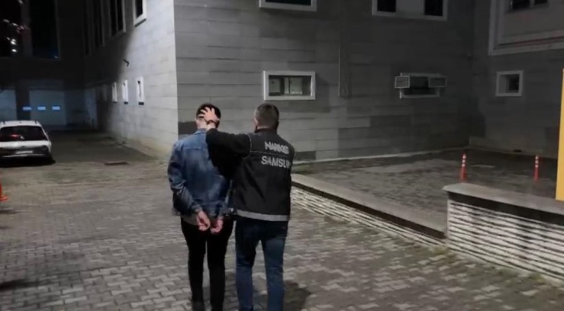 Samsun'da uyuşturucu ticaretinden 12,5 yıl hapis cezası alan şahıs yine uyuşturucuyla yakalandı