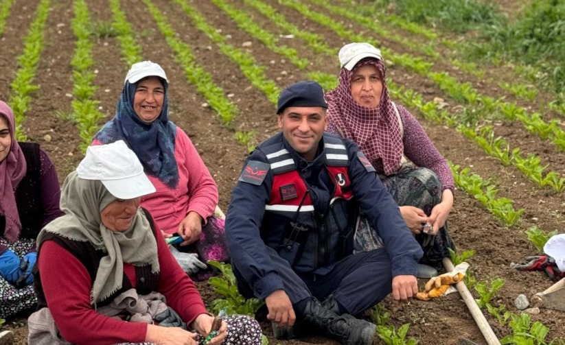 Samsun'da Jandarmadan 1 Mayıs'ta anlamlı hareket