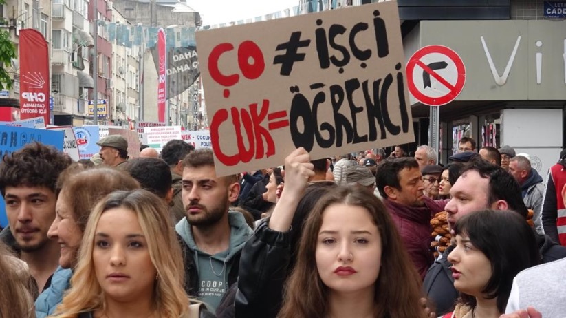 Samsun'da 1 Mayıs kutlamaları
