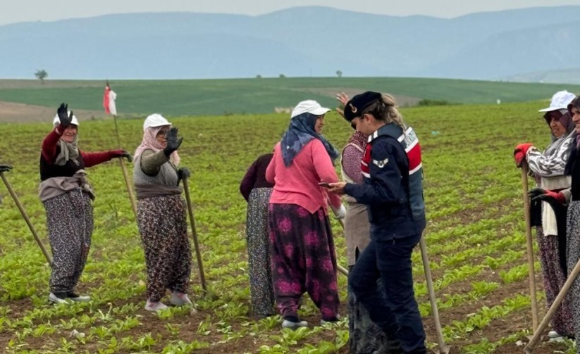Samsun'da Jandarmadan 1 Mayıs'ta anlamlı hareket