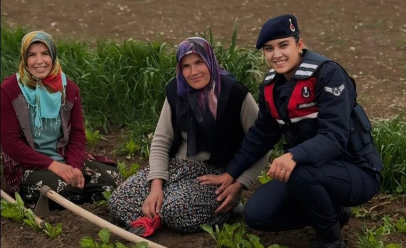 Samsun'da Jandarmadan 1 Mayıs'ta anlamlı hareket