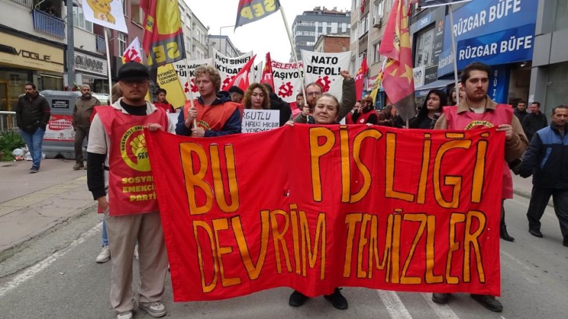 Samsun'da 1 Mayıs kutlamaları